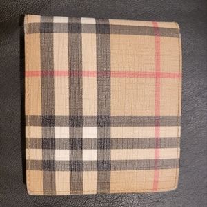 Authentic pre loved mens burberry wallet